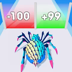 Spider Evolution Runner Game