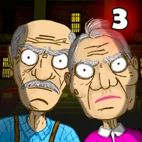 Взломанная Grandpa and Granny 3: Death Hospital. Хоррор игра