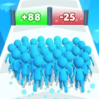 Взломанная Count Masters: 3D игра — бегающие человечки.
