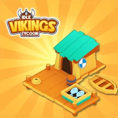 Idle Vikings Tycoon: Valhalla (ВЗЛОМ, Материалы и еда быстро увеличиваются)