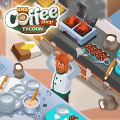 Idle Coffee Shop Tycoon [ВЗЛОМ: Много Денег]