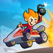 Boom Karts — Multiplayer Kart Racing (МОД, глупые боты/открыты все машины)