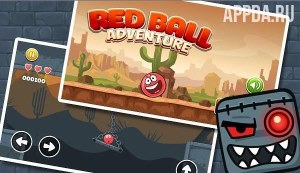 New Red Ball Adventure — Ball Bounce Game v 2.2