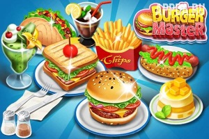 Burger Master [ВЗЛОМ: Неограниченные монеты / бриллианты] v 1.2.1